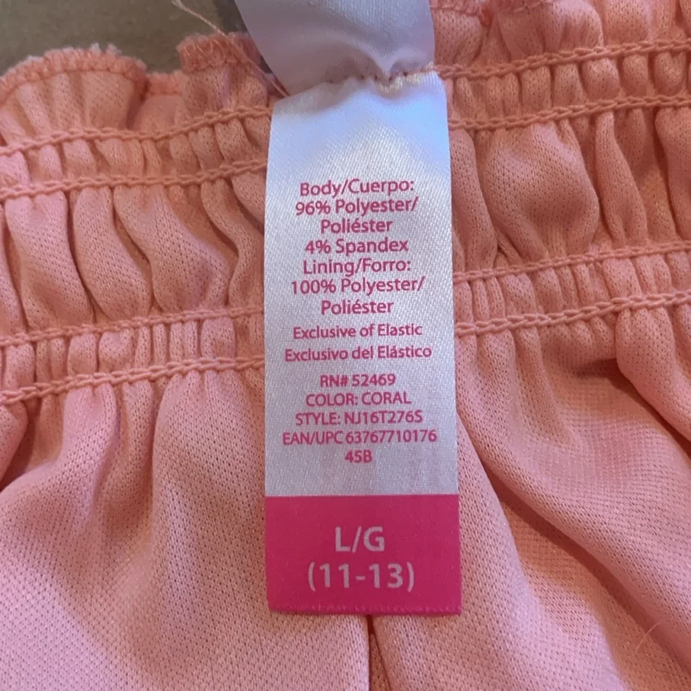 NWOT - No Boundaries Pink Lace Top Size Large (11-13) - Picture 16 of 16